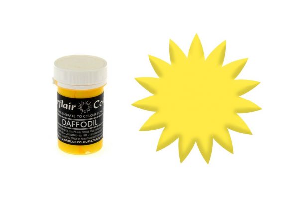 Sugarflair Paste Colour Pastel -DAFFODIL 25g