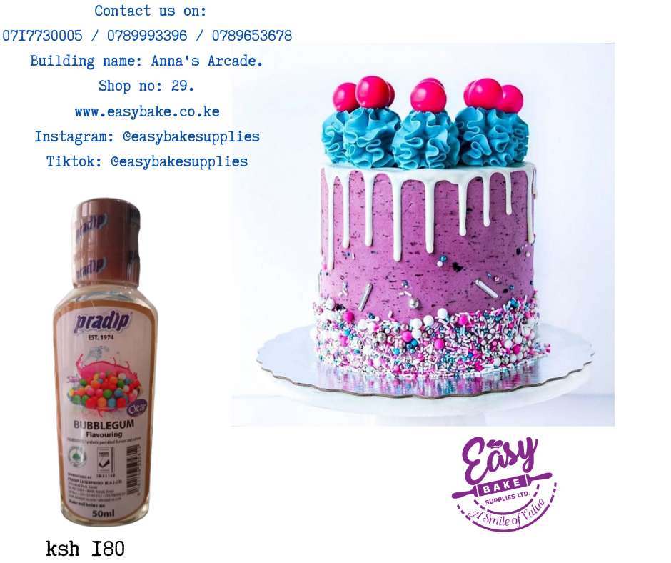 Bubble Gum Fairy Floss Cupcakes - Queen Fine Foods
